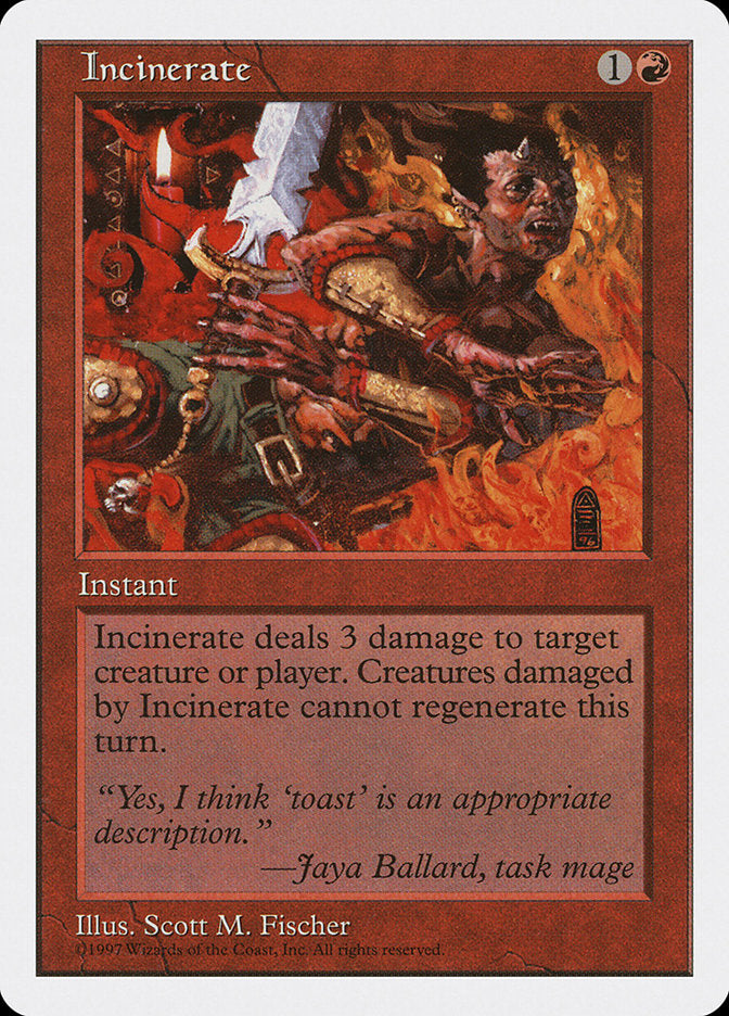 Incinerate [Fifth Edition] | Dragon's Lair Comics and Fantasy Houston TX
