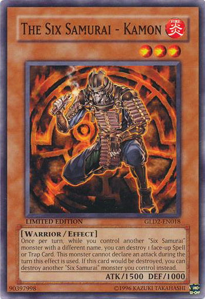 The Six Samurai - Kamon [GLD2-EN018] Common | Dragon's Lair Comics and Fantasy Houston TX