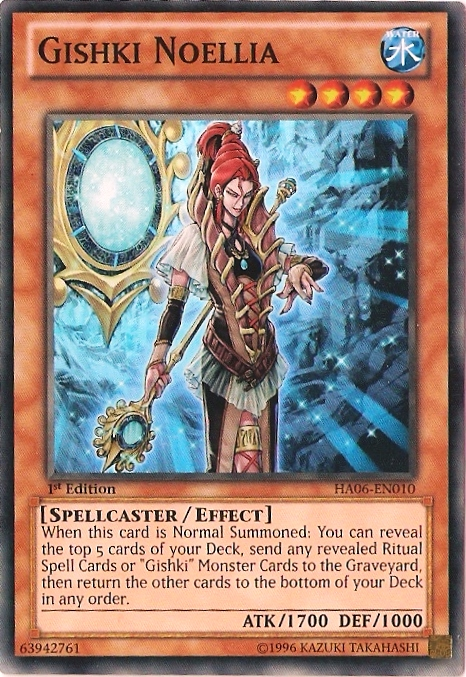 Gishki Noellia [HA06-EN010] Super Rare | Dragon's Lair Comics and Fantasy Houston TX