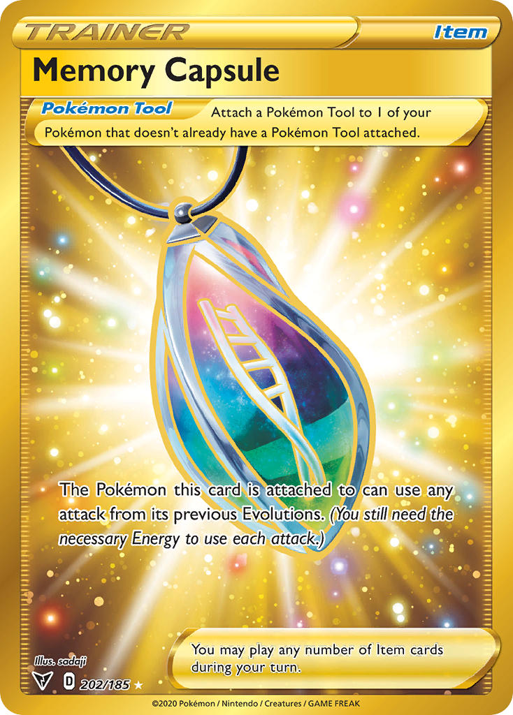 Memory Capsule (202/185) [Sword & Shield: Vivid Voltage] | Odin's Place