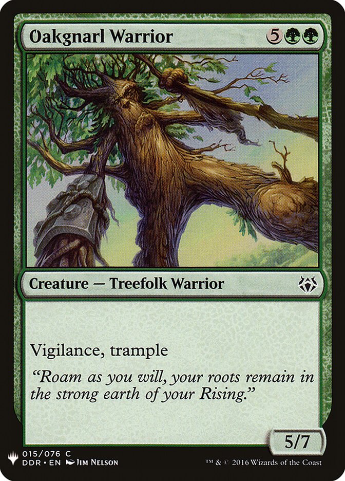 Oakgnarl Warrior [Mystery Booster] | Dragon's Lair Comics and Fantasy Houston TX