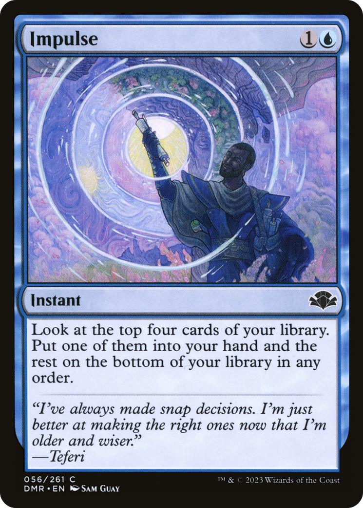 Impulse [Dominaria Remastered] | Dragon's Lair Comics and Fantasy Houston TX
