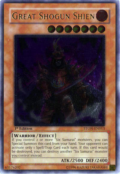 Great Shogun Shien [STON-EN013] Ultimate Rare | Dragon's Lair Comics and Fantasy Houston TX