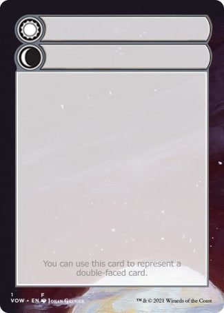 Helper Card (1/9) [Innistrad: Crimson Vow Tokens] | Dragon's Lair Comics and Fantasy Houston TX