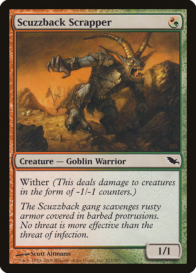 Scuzzback Scrapper [Shadowmoor] | Dragon's Lair Comics and Fantasy Houston TX