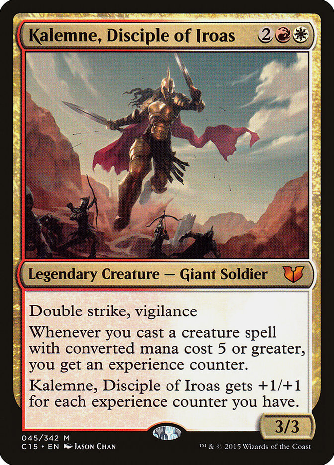 Kalemne, Disciple of Iroas [Commander 2015] | Dragon's Lair Comics and Fantasy Houston TX