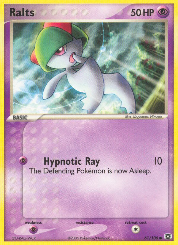 Ralts (61/106) [EX: Emerald] | Dragon's Lair Comics and Fantasy Houston TX