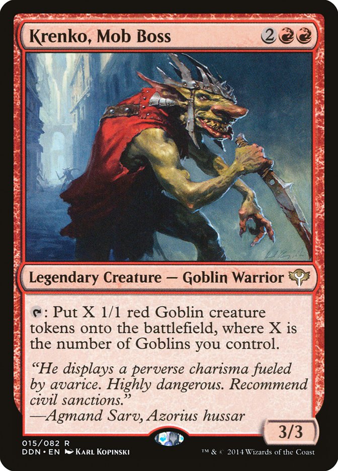 Krenko, Mob Boss [Duel Decks: Speed vs. Cunning] | Dragon's Lair Comics and Fantasy Houston TX