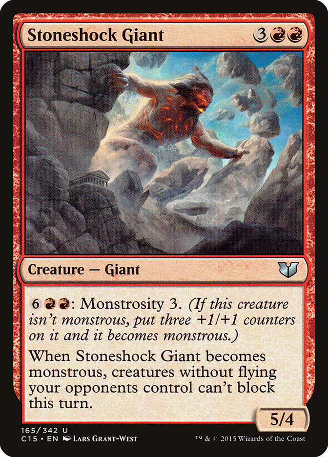 Stoneshock Giant [Commander 2015] | Dragon's Lair Comics and Fantasy Houston TX