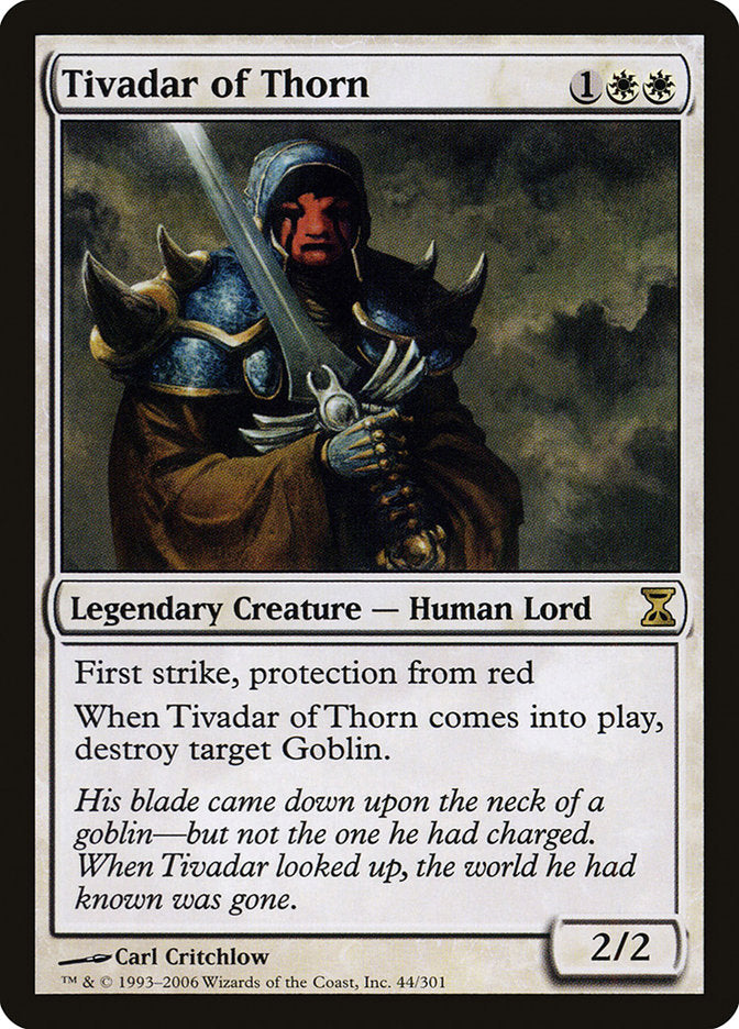 Tivadar of Thorn [Time Spiral] | Dragon's Lair Comics and Fantasy Houston TX