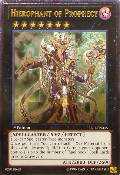Hierophant of Prophecy [REDU-EN045] Ultimate Rare | Dragon's Lair Comics and Fantasy Houston TX