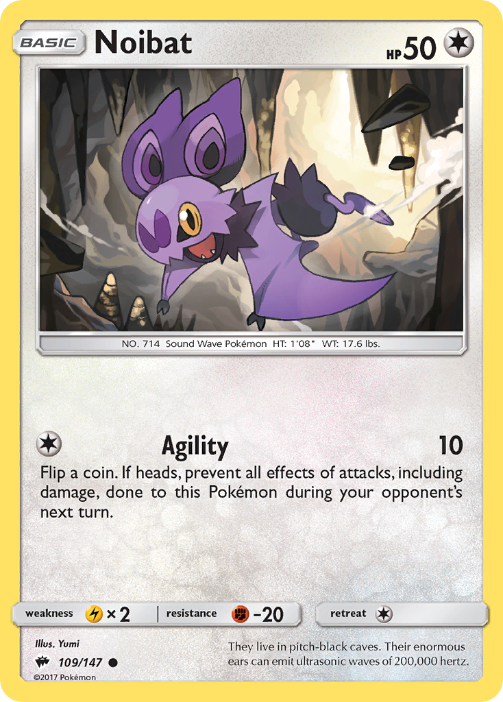 Noibat (109/147) [Sun & Moon: Burning Shadows] | Dragon's Lair Comics and Fantasy Houston TX