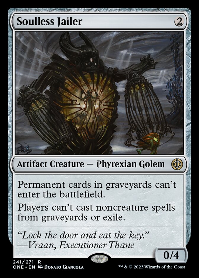 Soulless Jailer [Phyrexia: All Will Be One] | Dragon's Lair Comics and Fantasy Houston TX