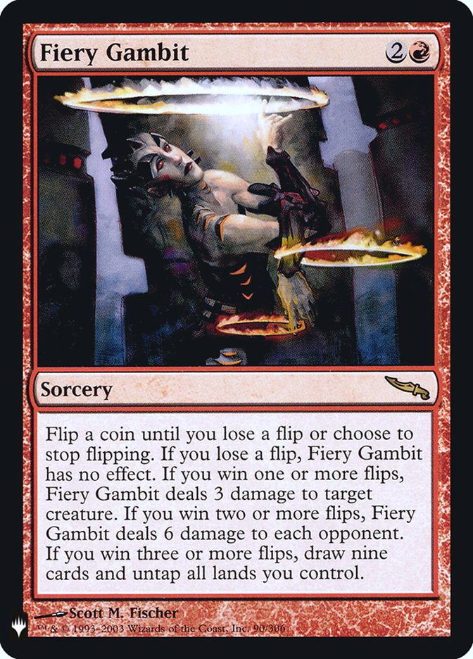 Fiery Gambit [Mystery Booster] | Dragon's Lair Comics and Fantasy Houston TX