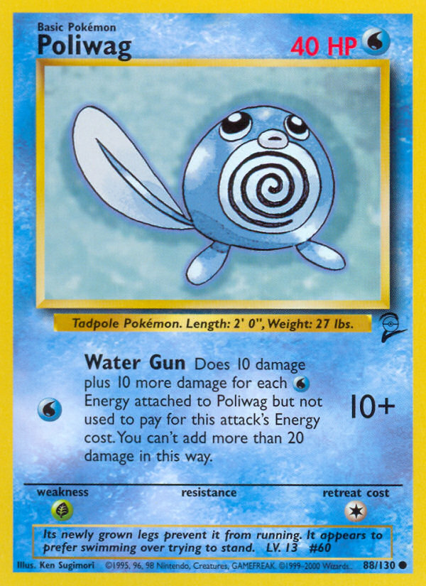 Poliwag (88/130) [Base Set 2] | Dragon's Lair Comics and Fantasy Houston TX