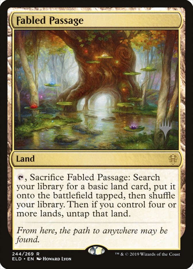 Fabled Passage (Promo Pack) [Throne of Eldraine Promos] | Dragon's Lair Comics and Fantasy Houston TX