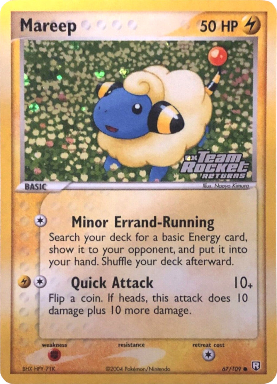 Mareep (67/109) (Stamped) [EX: Team Rocket Returns] | Dragon's Lair Comics and Fantasy Houston TX