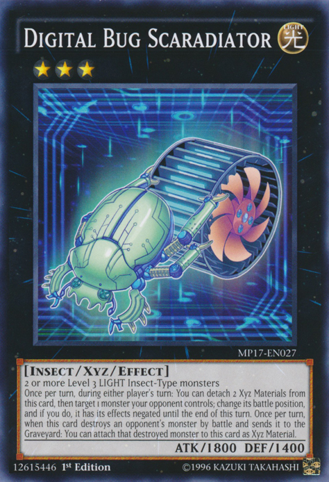 Digital Bug Scaradiator [MP17-EN027] Common | Dragon's Lair Comics and Fantasy Houston TX