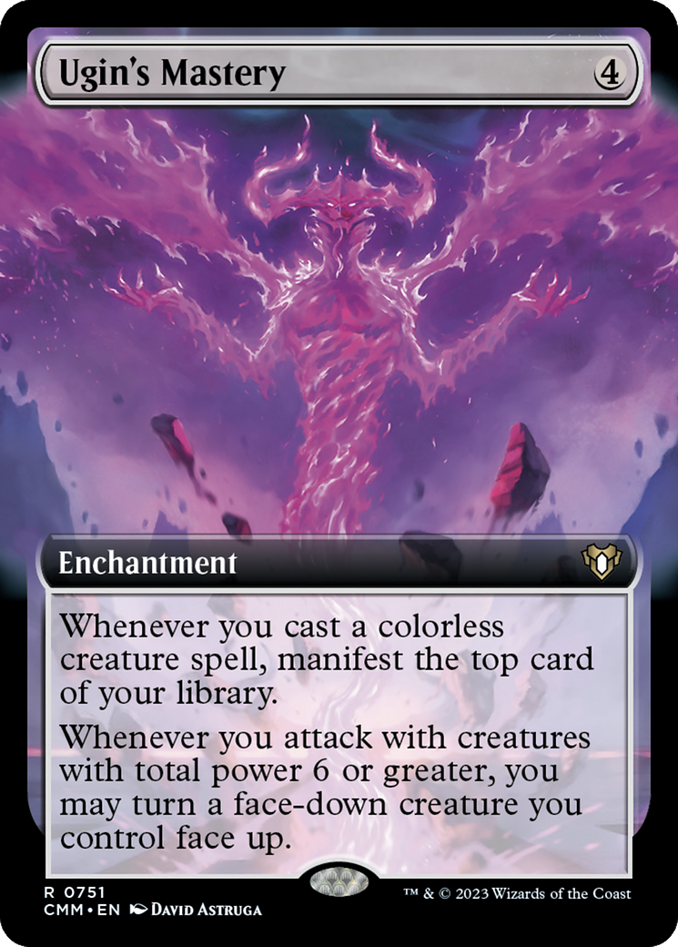 Ugin's Mastery (Extended Art) [Commander Masters] | Dragon's Lair Comics and Fantasy Houston TX