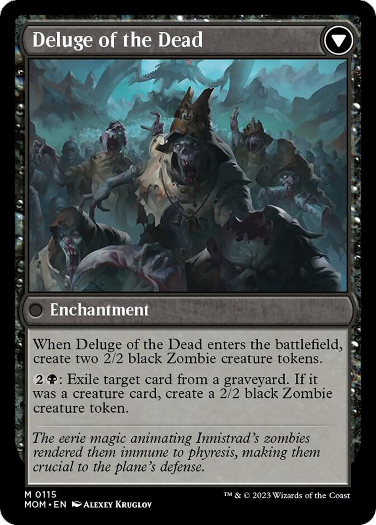 Invasion of Innistrad // Deluge of the Dead [March of the Machine] | Dragon's Lair Comics and Fantasy Houston TX