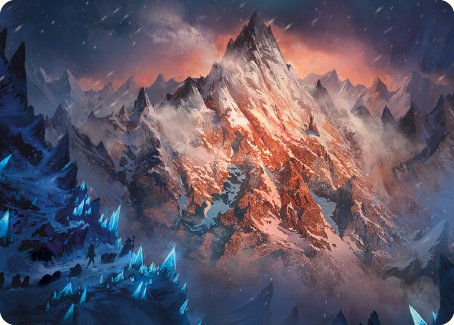 Mountain Art Card [The Lord of the Rings: Tales of Middle-earth Art Series] | Dragon's Lair Comics and Fantasy Houston TX