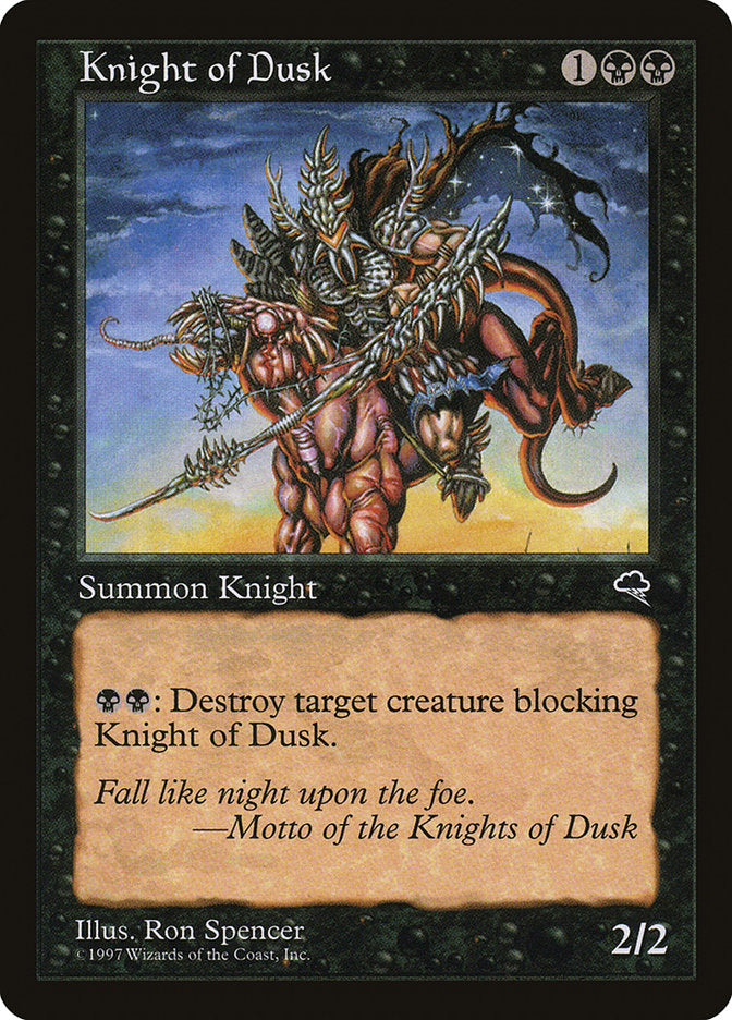 Knight of Dusk [Tempest] | Dragon's Lair Comics and Fantasy Houston TX