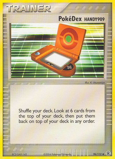 PokeDex HANDY909 (96/112) [EX: FireRed & LeafGreen] | Dragon's Lair Comics and Fantasy Houston TX