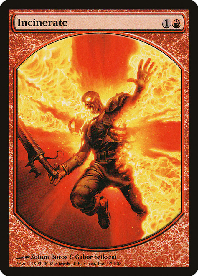 Incinerate [Magic Player Rewards 2008] | Dragon's Lair Comics and Fantasy Houston TX