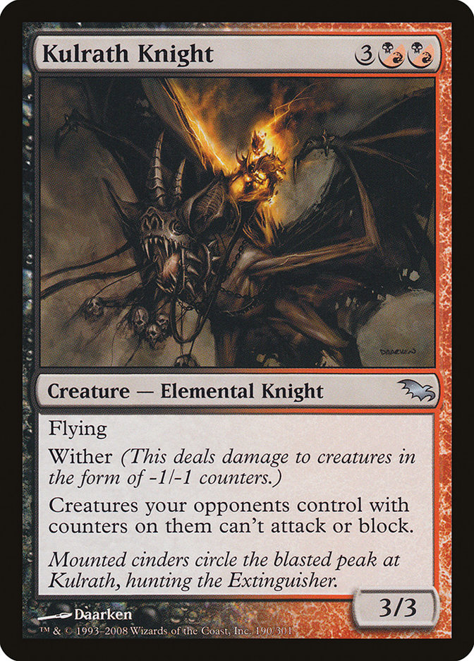 Kulrath Knight [Shadowmoor] | Dragon's Lair Comics and Fantasy Houston TX