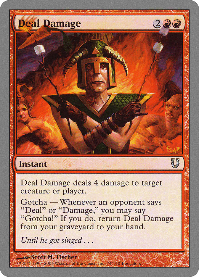 Deal Damage [Unhinged] | Dragon's Lair Comics and Fantasy Houston TX