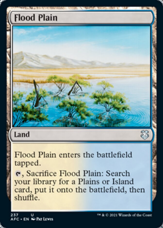 Flood Plain [Dungeons & Dragons: Adventures in the Forgotten Realms Commander] | Dragon's Lair Comics and Fantasy Houston TX