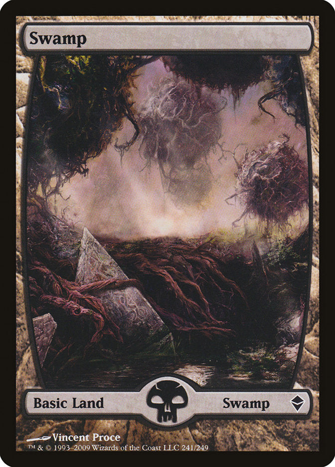 Swamp (241) [Zendikar] | Dragon's Lair Comics and Fantasy Houston TX