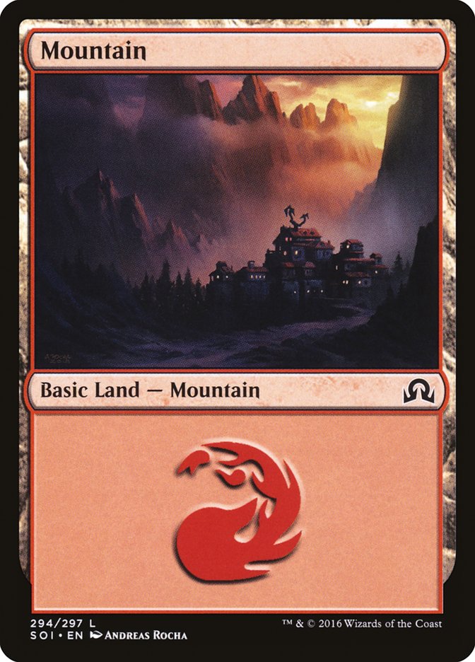 Mountain (294) [Shadows over Innistrad] | Dragon's Lair Comics and Fantasy Houston TX