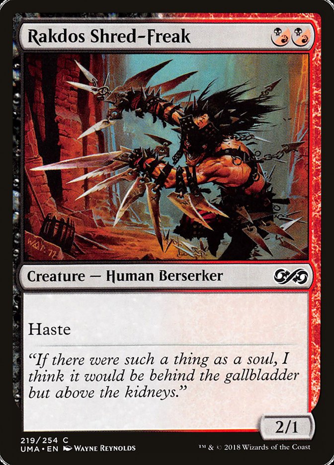 Rakdos Shred-Freak [Ultimate Masters] | Dragon's Lair Comics and Fantasy Houston TX