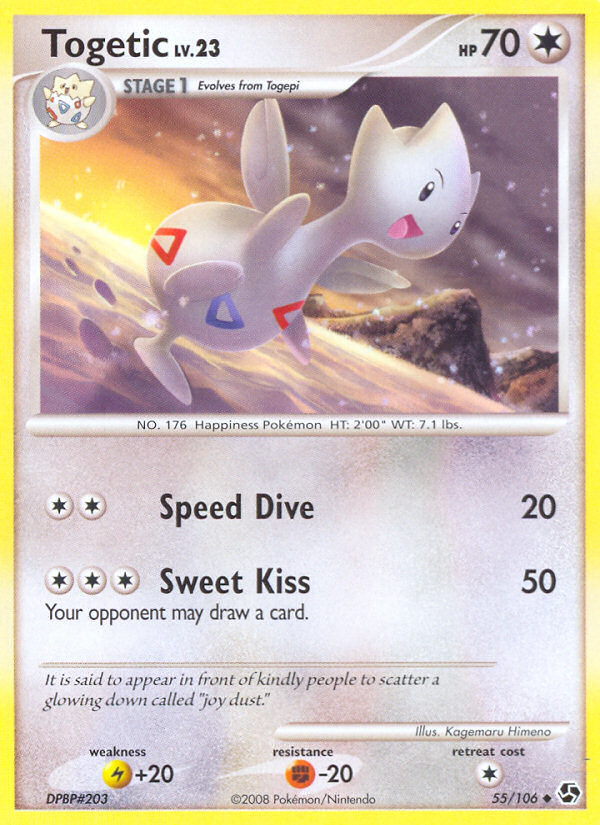 Togetic (55/106) [Diamond & Pearl: Great Encounters] | Dragon's Lair Comics and Fantasy Houston TX
