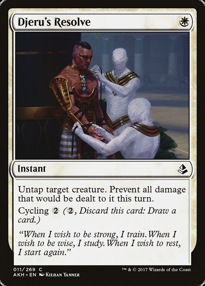 Djeru's Resolve [Amonkhet] | Dragon's Lair Comics and Fantasy Houston TX