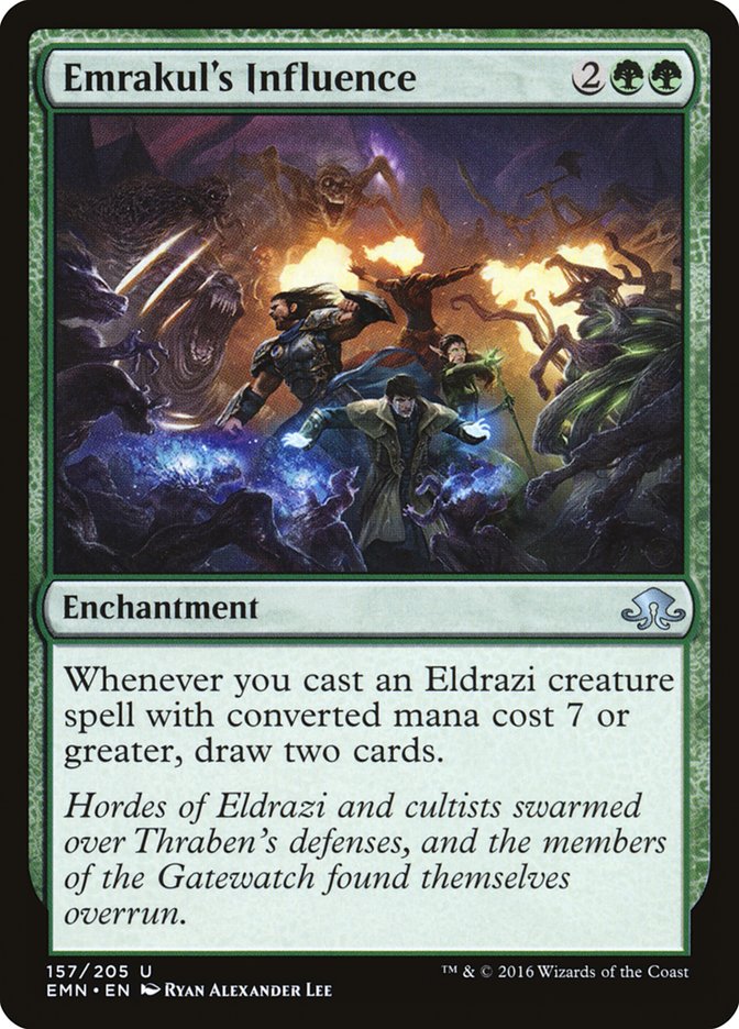 Emrakul's Influence [Eldritch Moon] | Dragon's Lair Comics and Fantasy Houston TX