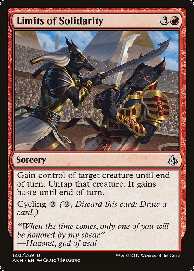 Limits of Solidarity [Amonkhet] | Dragon's Lair Comics and Fantasy Houston TX