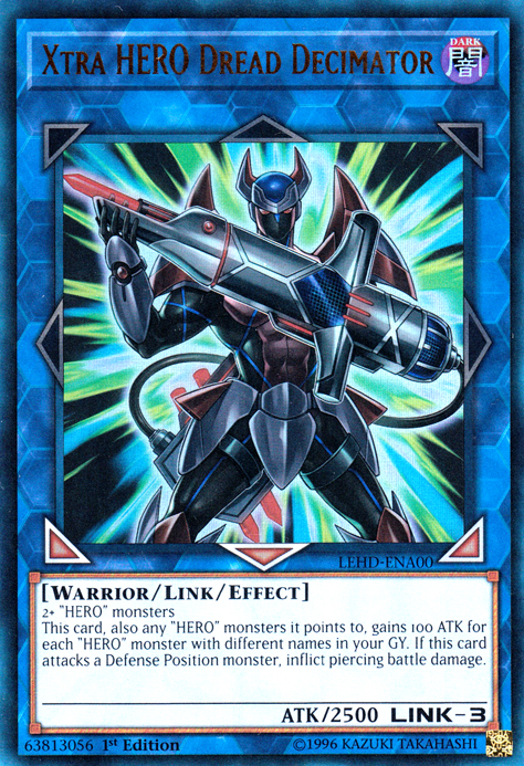 Xtra Hero Dread Decimator [LEHD-ENA00] Ultra Rare | Dragon's Lair Comics and Fantasy Houston TX