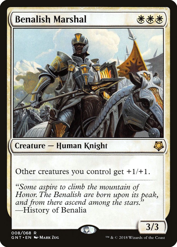 Benalish Marshal [Game Night 2018] | Dragon's Lair Comics and Fantasy Houston TX