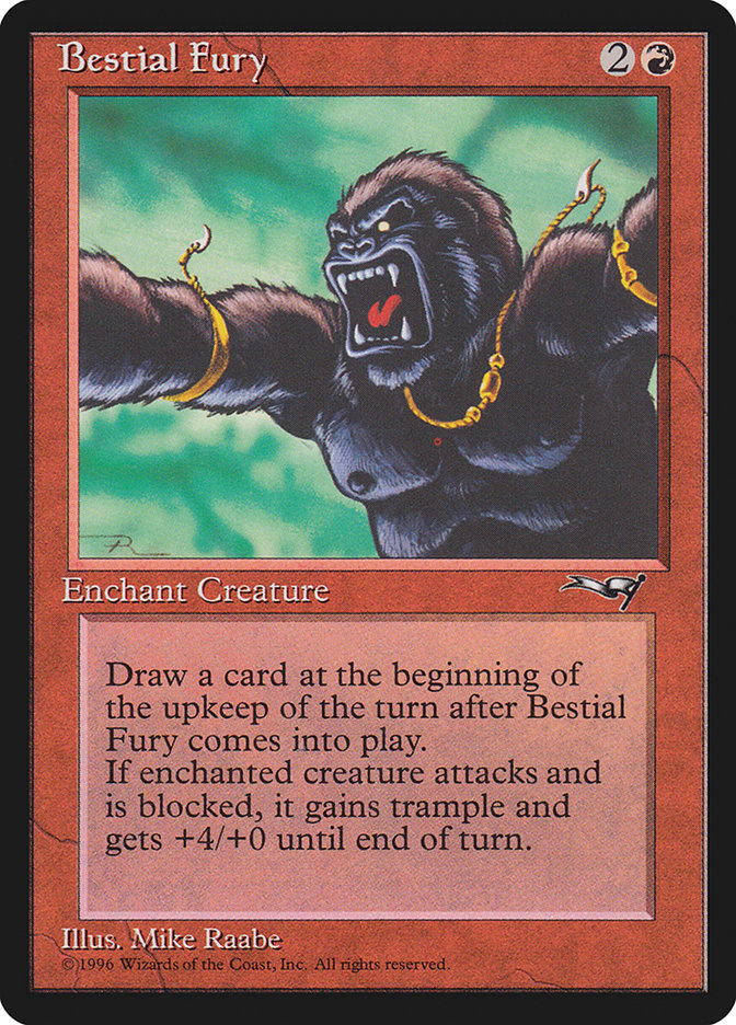 Bestial Fury (Looking Left) [Alliances] | Dragon's Lair Comics and Fantasy Houston TX