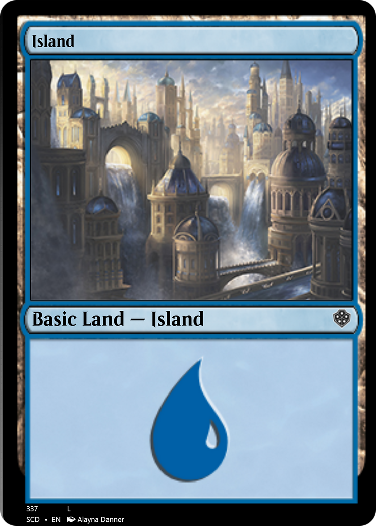 Island [Starter Commander Decks] | Dragon's Lair Comics and Fantasy Houston TX