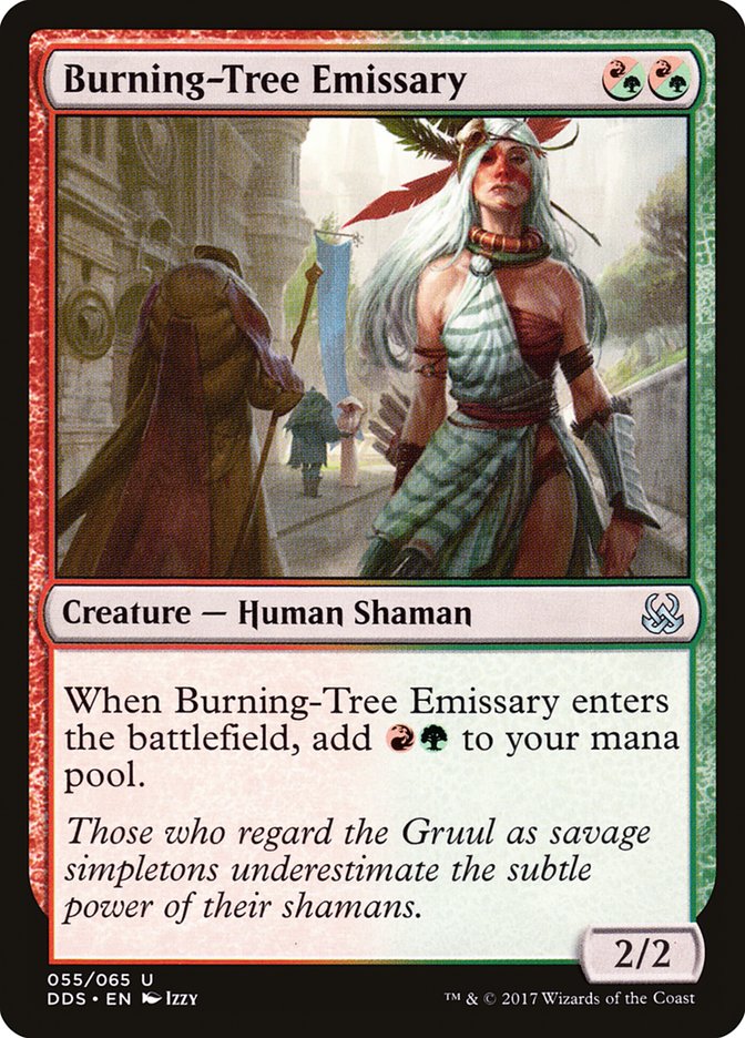 Burning-Tree Emissary [Duel Decks: Mind vs. Might] | Dragon's Lair Comics and Fantasy Houston TX