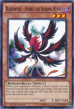 Blackwing - Ghibli the Searing Wind [LC5D-EN120] Common | Dragon's Lair Comics and Fantasy Houston TX