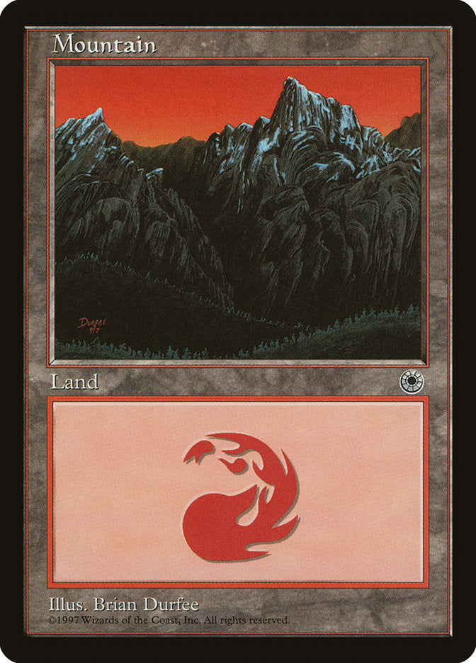 Mountain (9/7 Signature / Peak on Left) [Portal] | Dragon's Lair Comics and Fantasy Houston TX