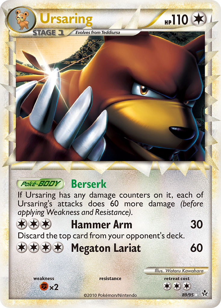Ursaring (89/95) [HeartGold & SoulSilver: Unleashed] | Dragon's Lair Comics and Fantasy Houston TX
