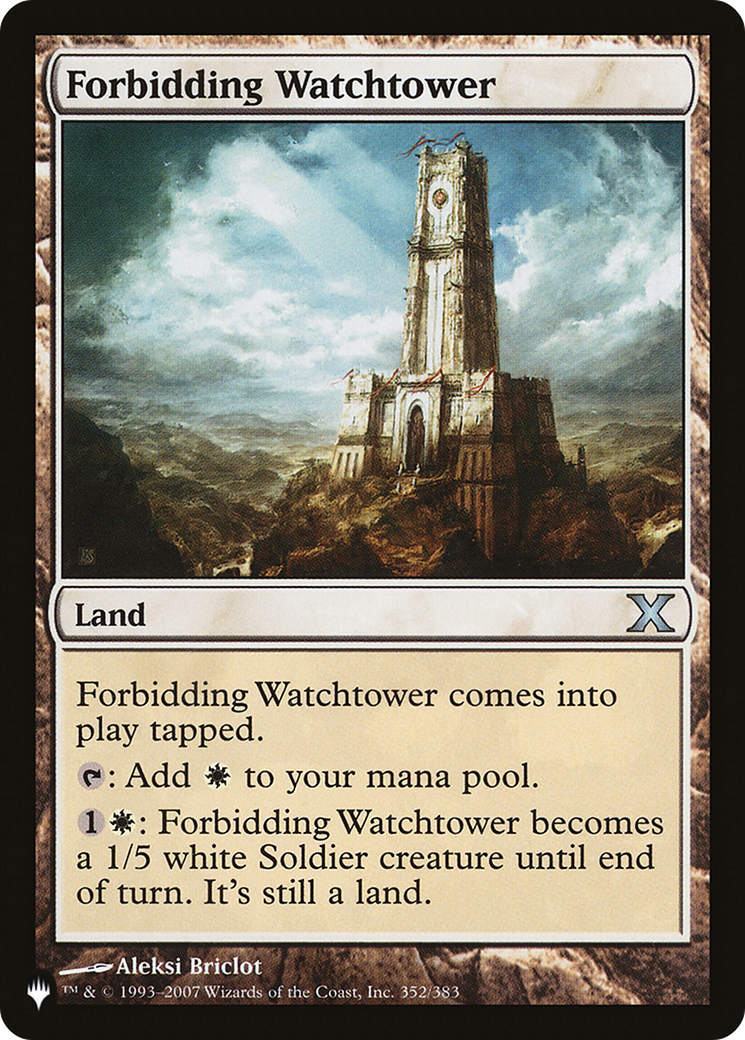 Forbidding Watchtower [The List] | Dragon's Lair Comics and Fantasy Houston TX