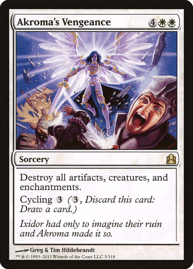 Akroma's Vengeance [Commander 2011] | Dragon's Lair Comics and Fantasy Houston TX