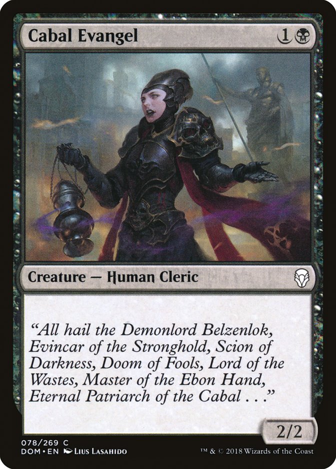 Cabal Evangel [Dominaria] | Dragon's Lair Comics and Fantasy Houston TX