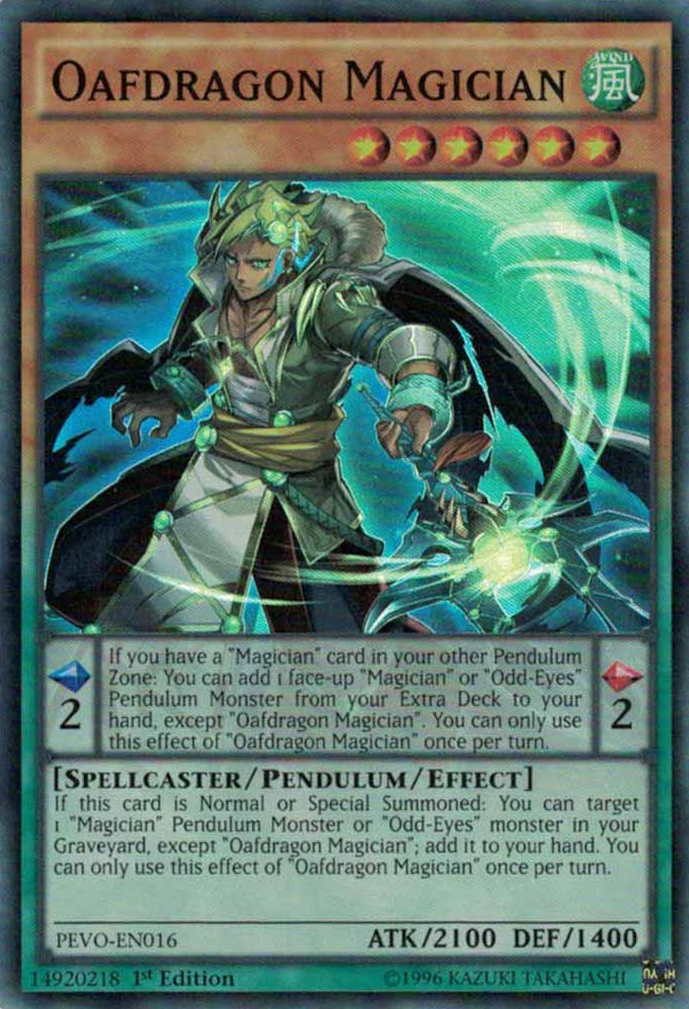 Oafdragon Magician [PEVO-EN016] Super Rare | Dragon's Lair Comics and Fantasy Houston TX
